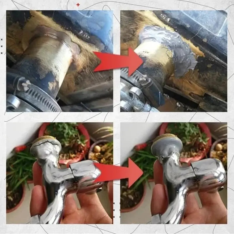 Metalreparationslim til permanente reparationer