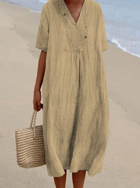 Midikjole | Elegant sommerkjole