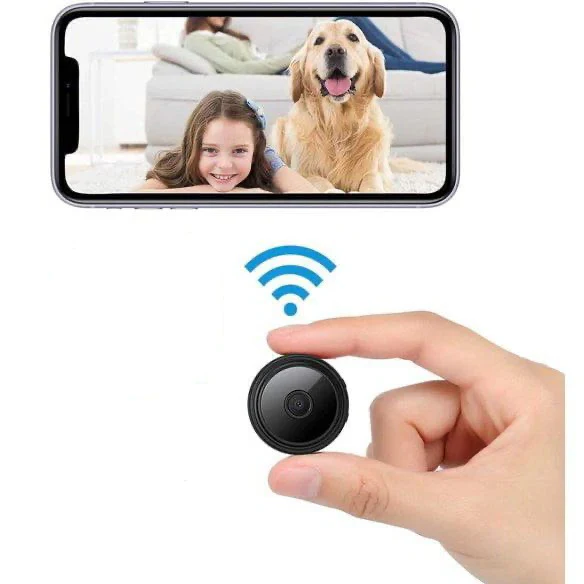 Mini trådløst magnetisk kamera med livestreaming af lyd og video