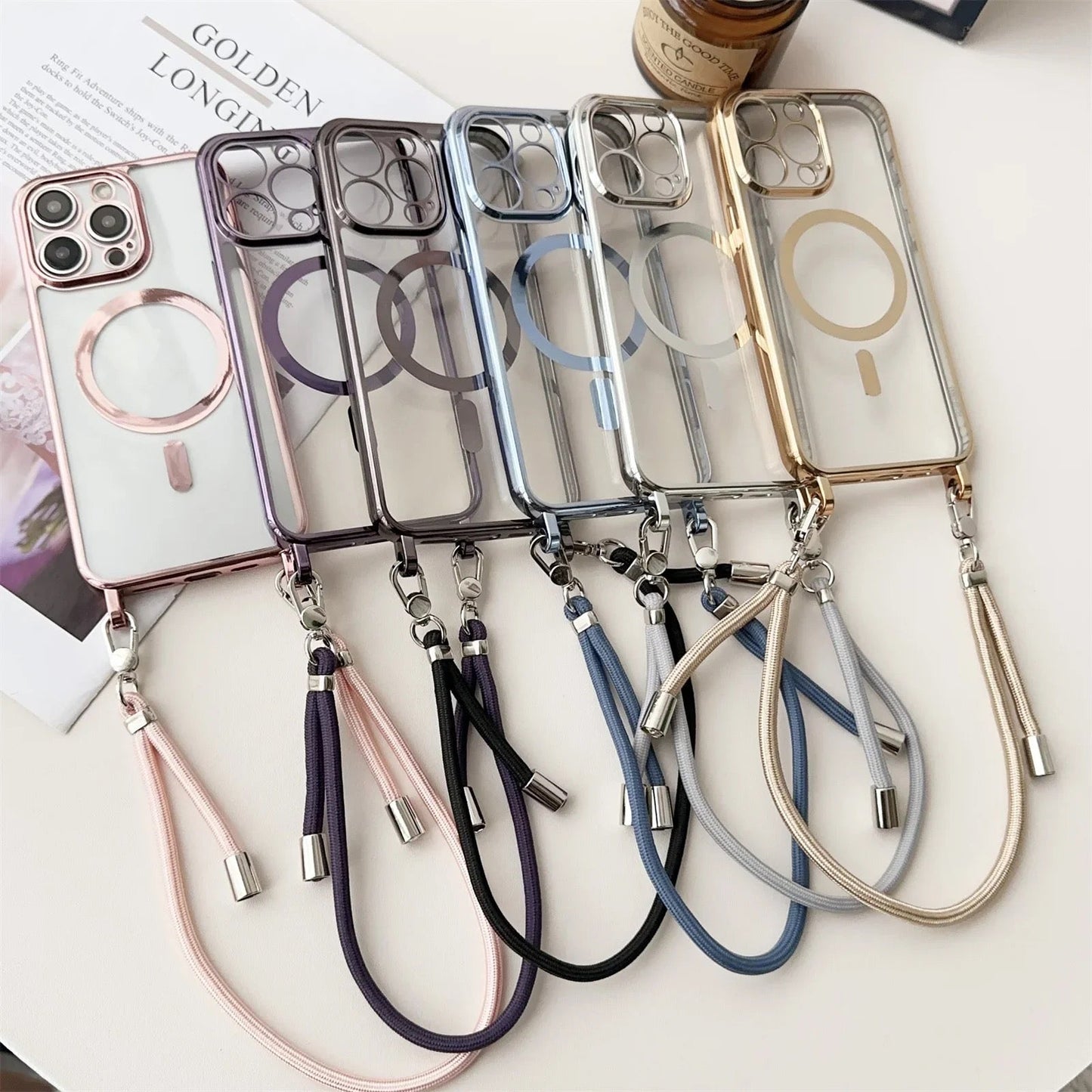 Mobilcover med snor