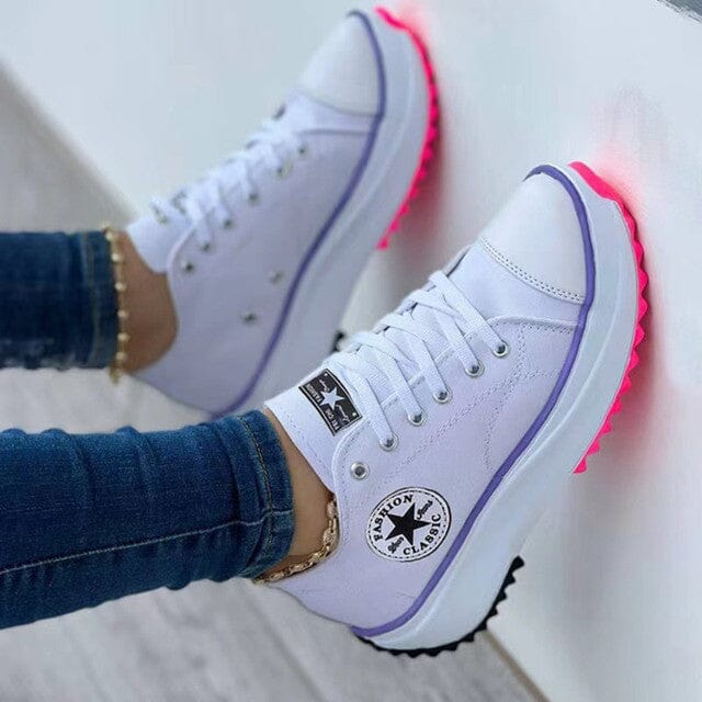 Moderigtige sneakers med svangstøtte