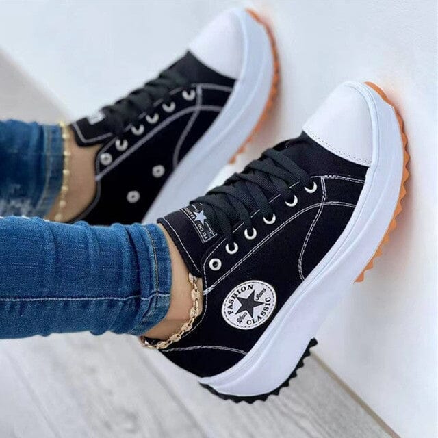 Moderigtige sneakers med svangstøtte