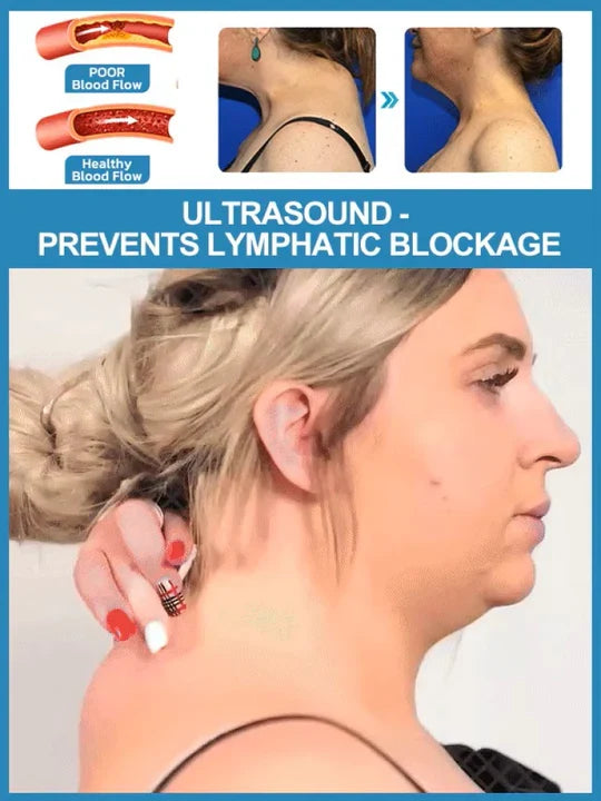 Nakkemassageapparat | Ultralydslymfedrænage | Trådløs massagehjælp