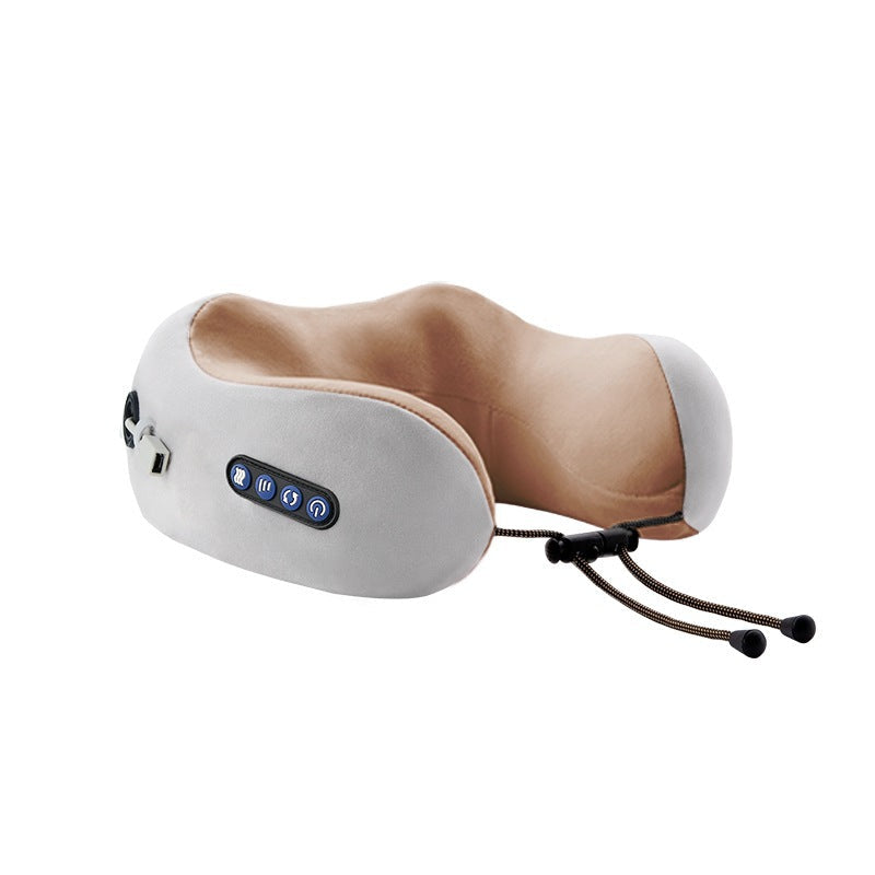 Opvarmet shiatsu-massagepude