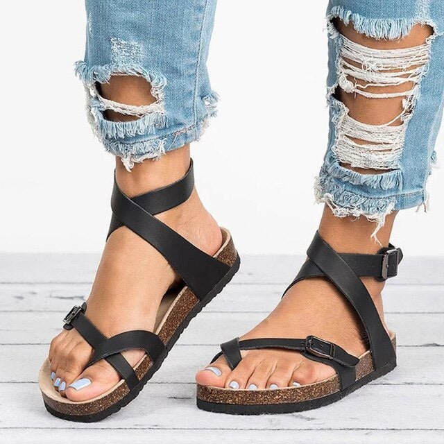Ortopædiske damesandaler