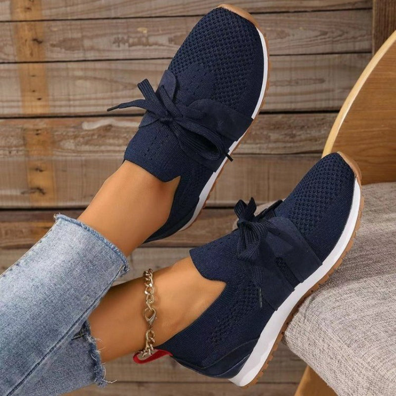 Ortopædiske damesneakers med ergonomisk støtte