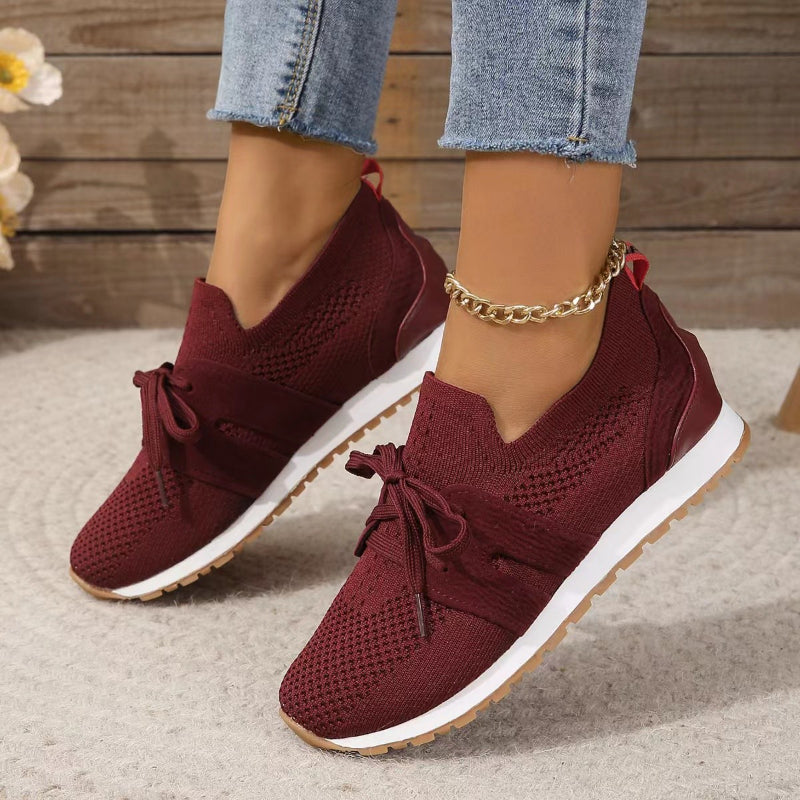Ortopædiske damesneakers med ergonomisk støtte