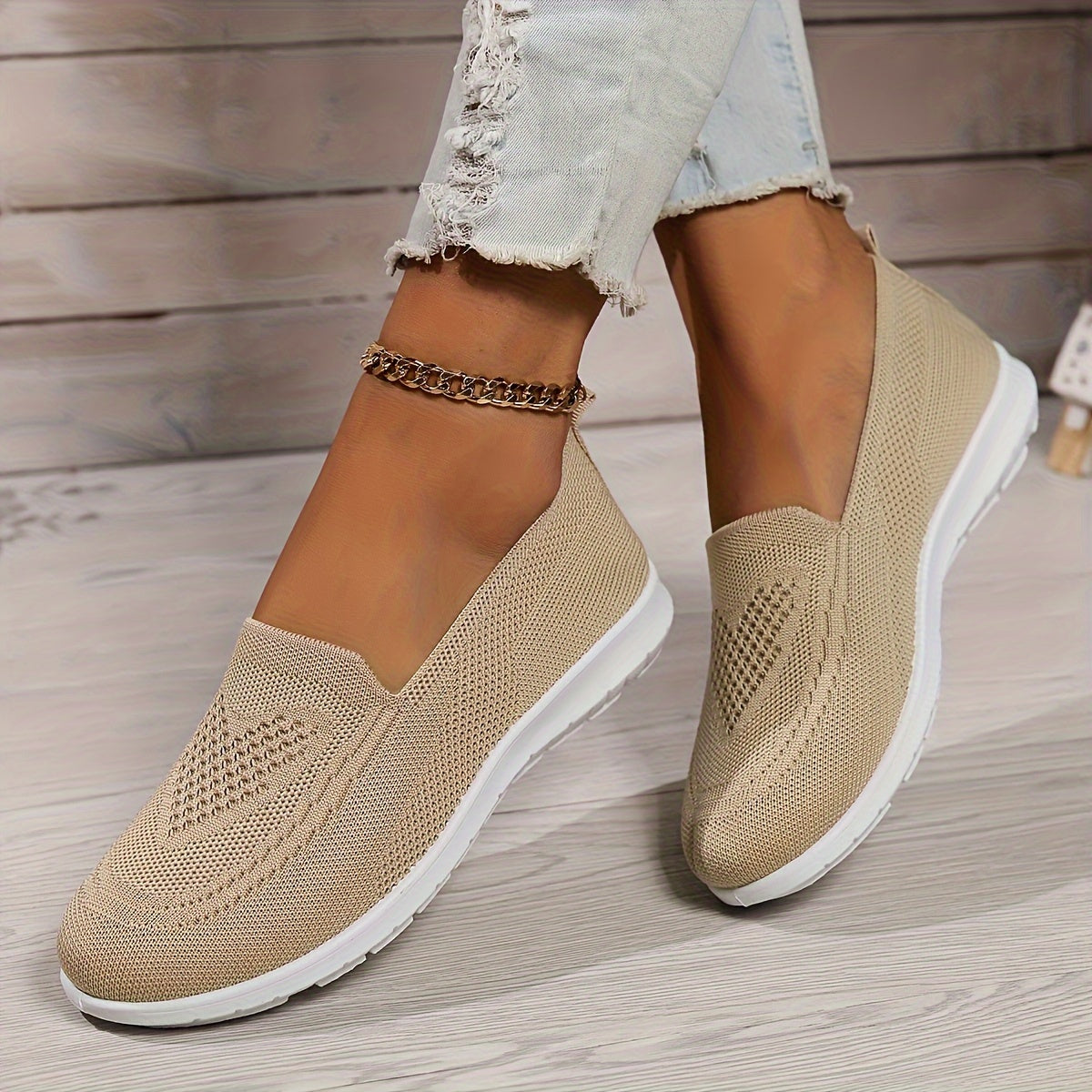 Ortopædiske slip-on sko til damer - Sort