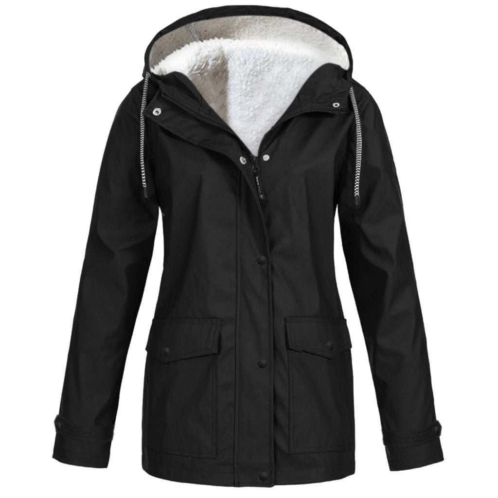Outdoorjakke | Vandtæt, vindtæt & blødt foret