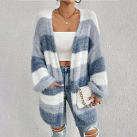 Oversized åben cardigan til kvinder