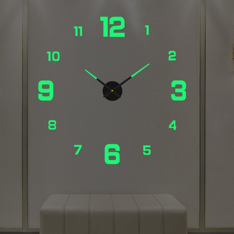 Oversized moderne vægur