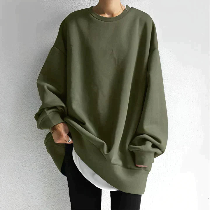 Oversized tunikasweater til damer