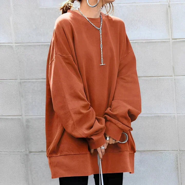 Oversized tunikasweater til damer