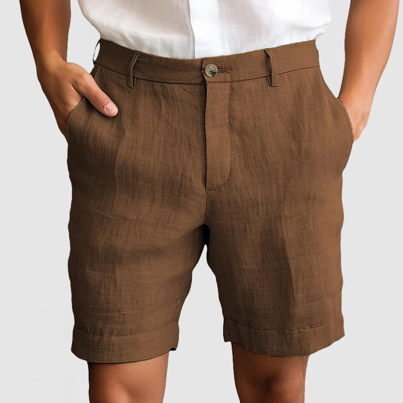 Pæne herreshorts uden læg med opslag
