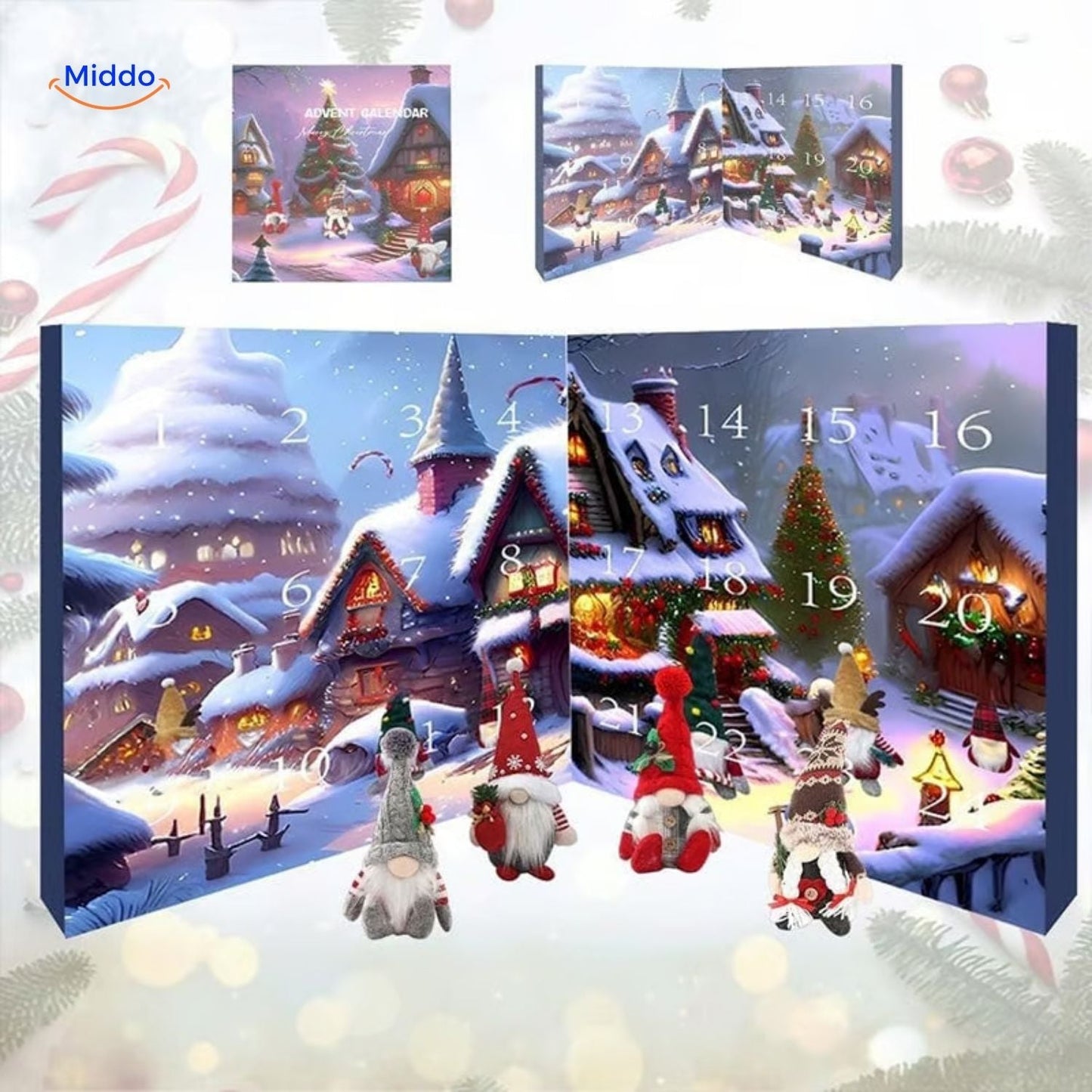 Plysnisse-adventskalender | Julegave