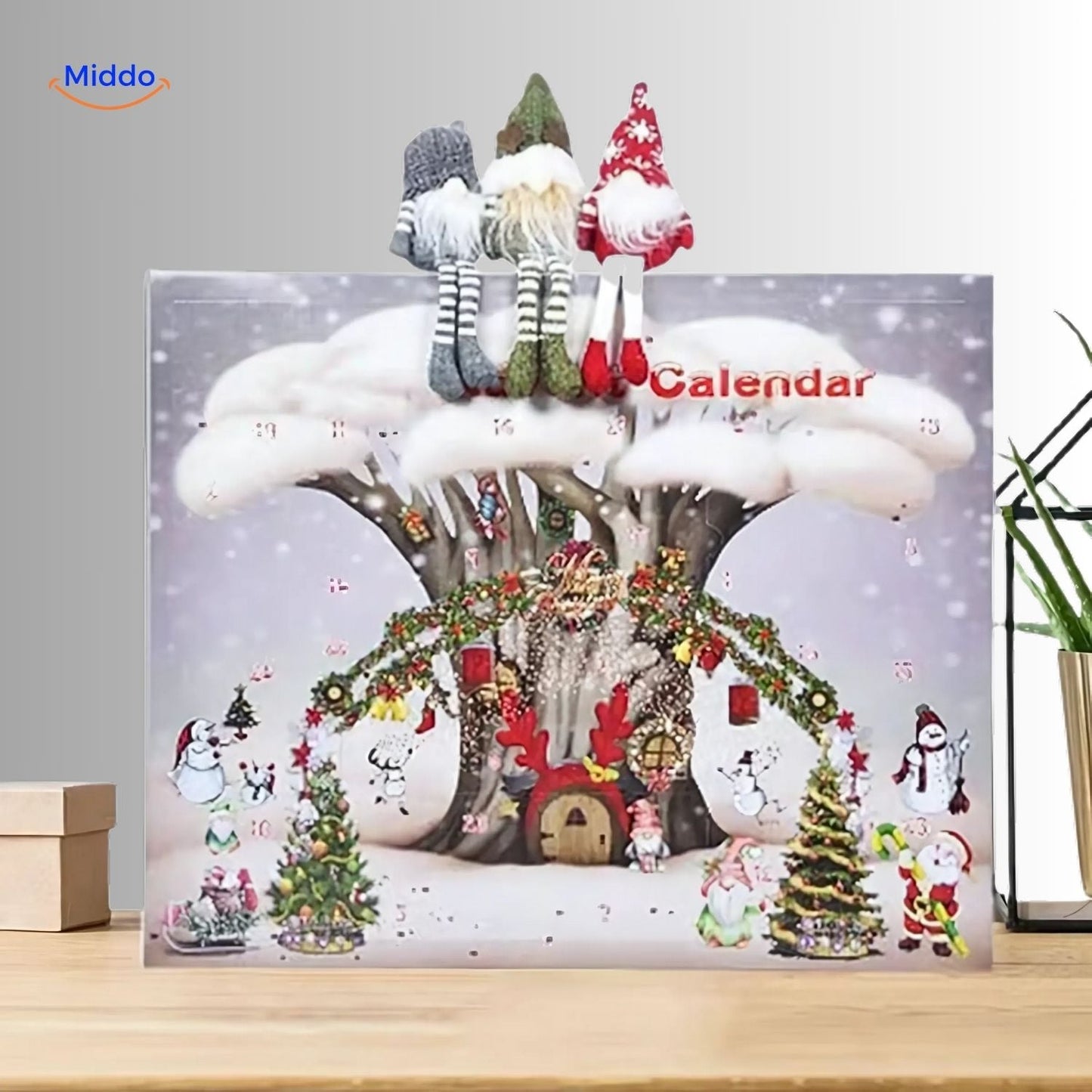 Plysnisse-adventskalender | Julegave