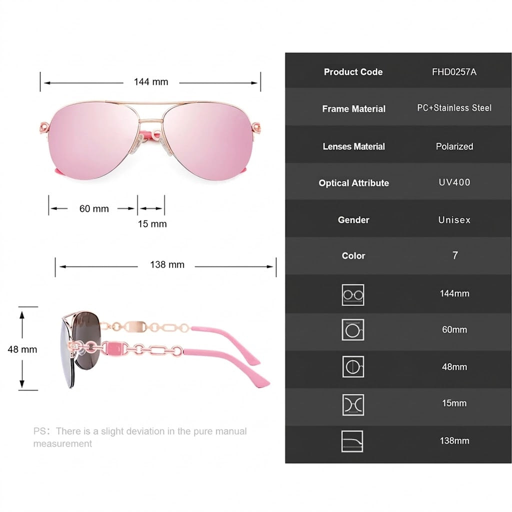 Polariserede solbriller til kvinder