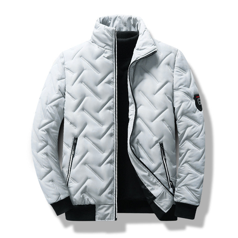 Quiltet jakke til mænd - Stilfuld og moderne slim fit