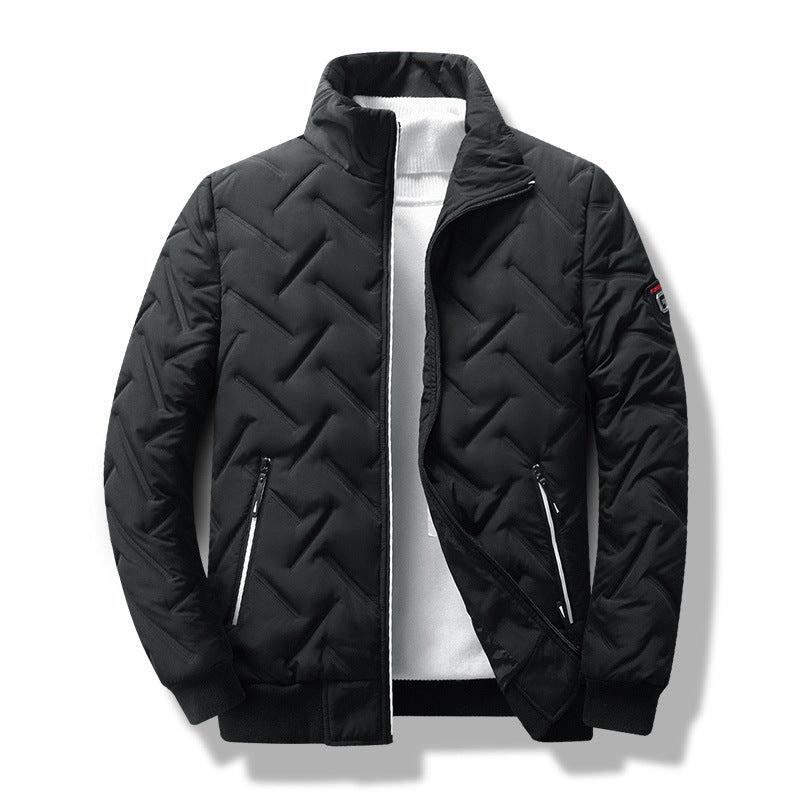 Quiltet jakke til mænd - Stilfuld og moderne slim fit