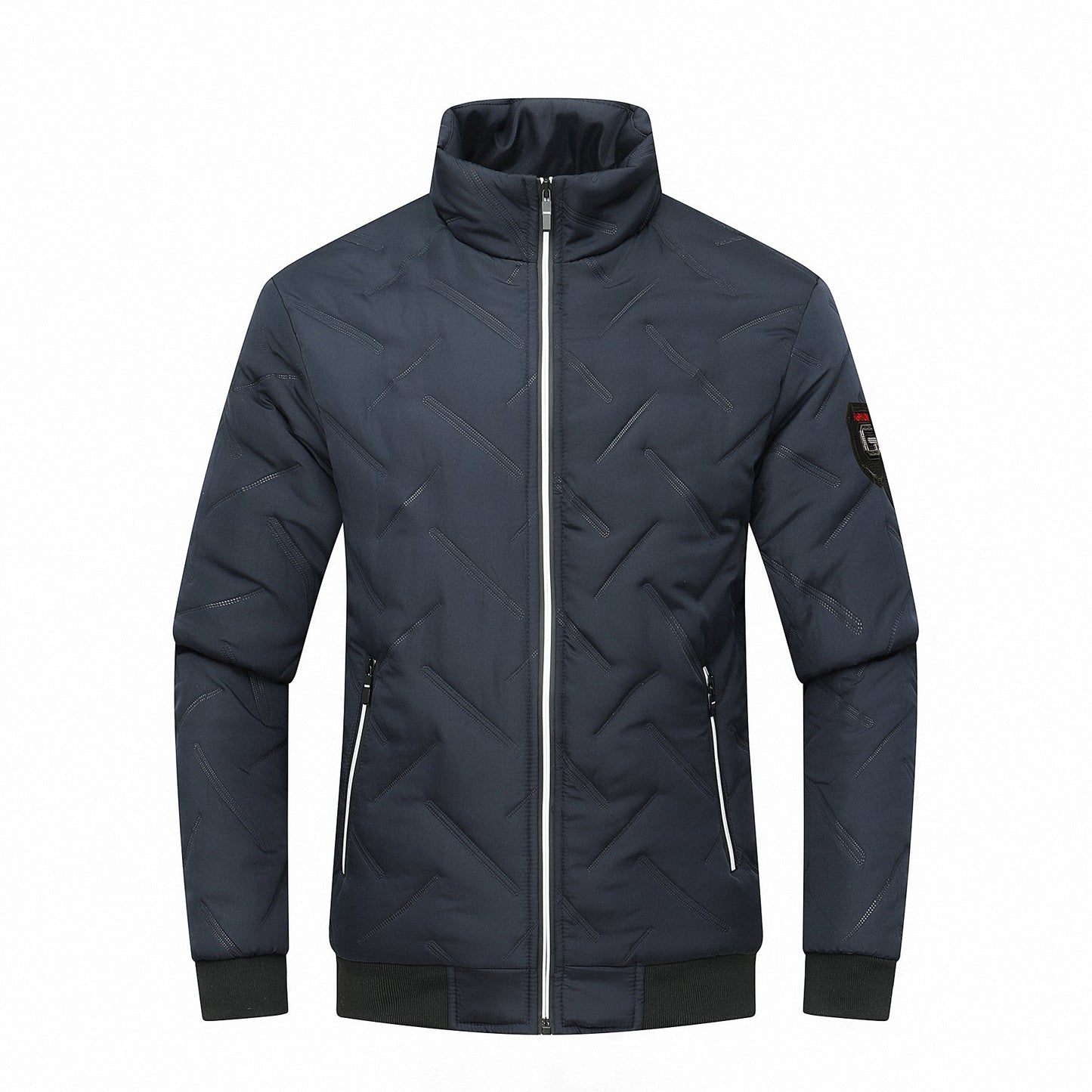 Quiltet jakke til mænd - Stilfuld og moderne slim fit