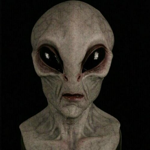 Realistisk alienmaske til halloween