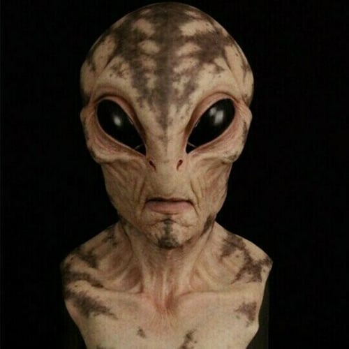 Realistisk alienmaske til halloween