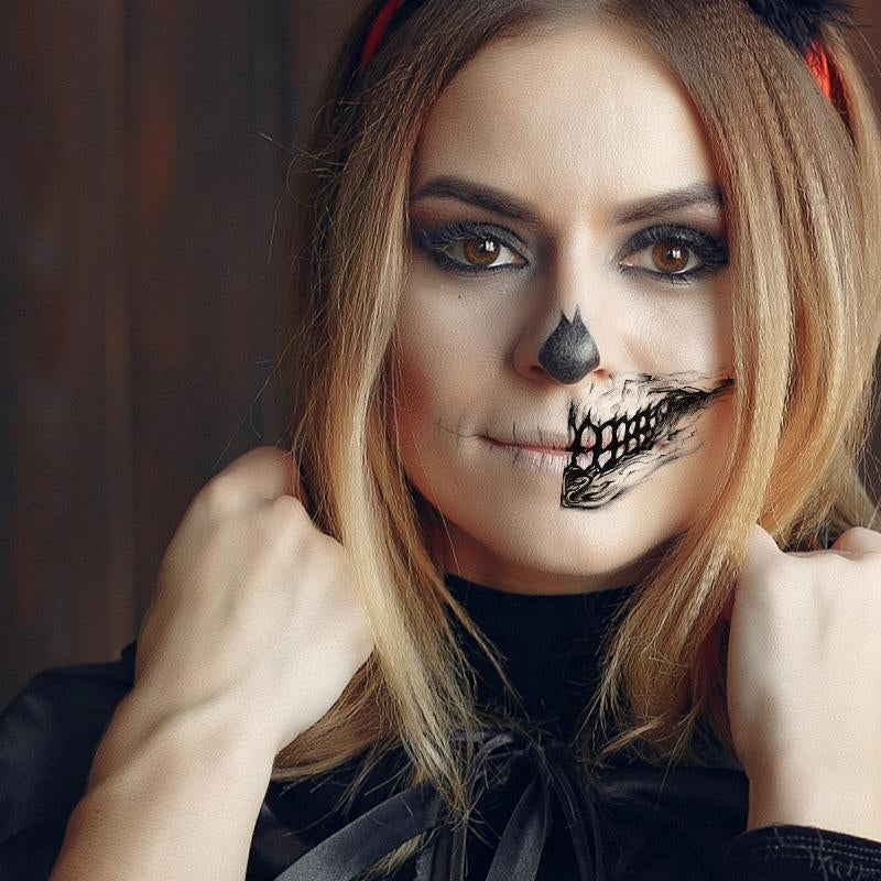 Realistiske halloween-horrortatoveringer - Fuldend din halloween-makeup!
