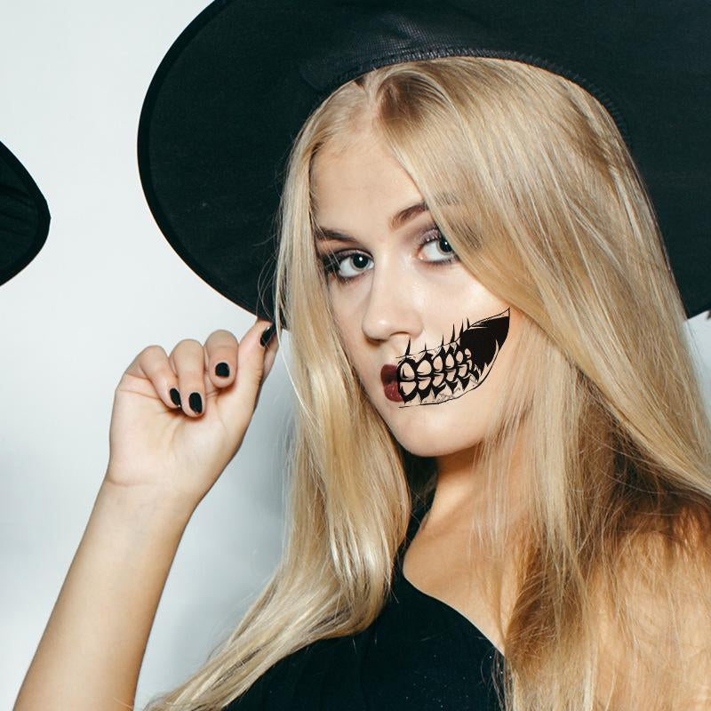 Realistiske halloween-horrortatoveringer - Fuldend din halloween-makeup!