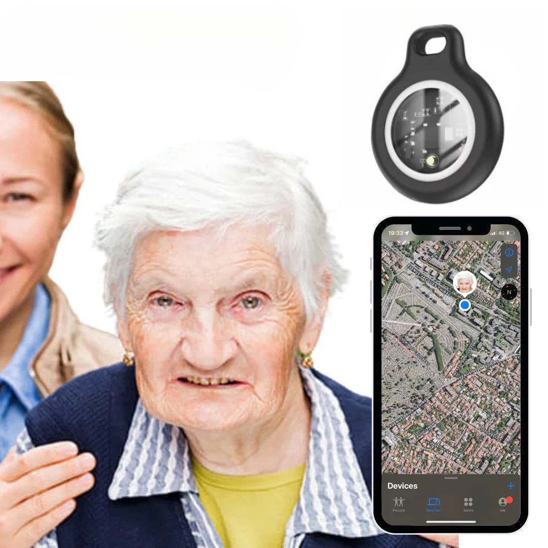 Realtids GPS-tracker til seniorer med vandtæt sporing og uden gebyrer