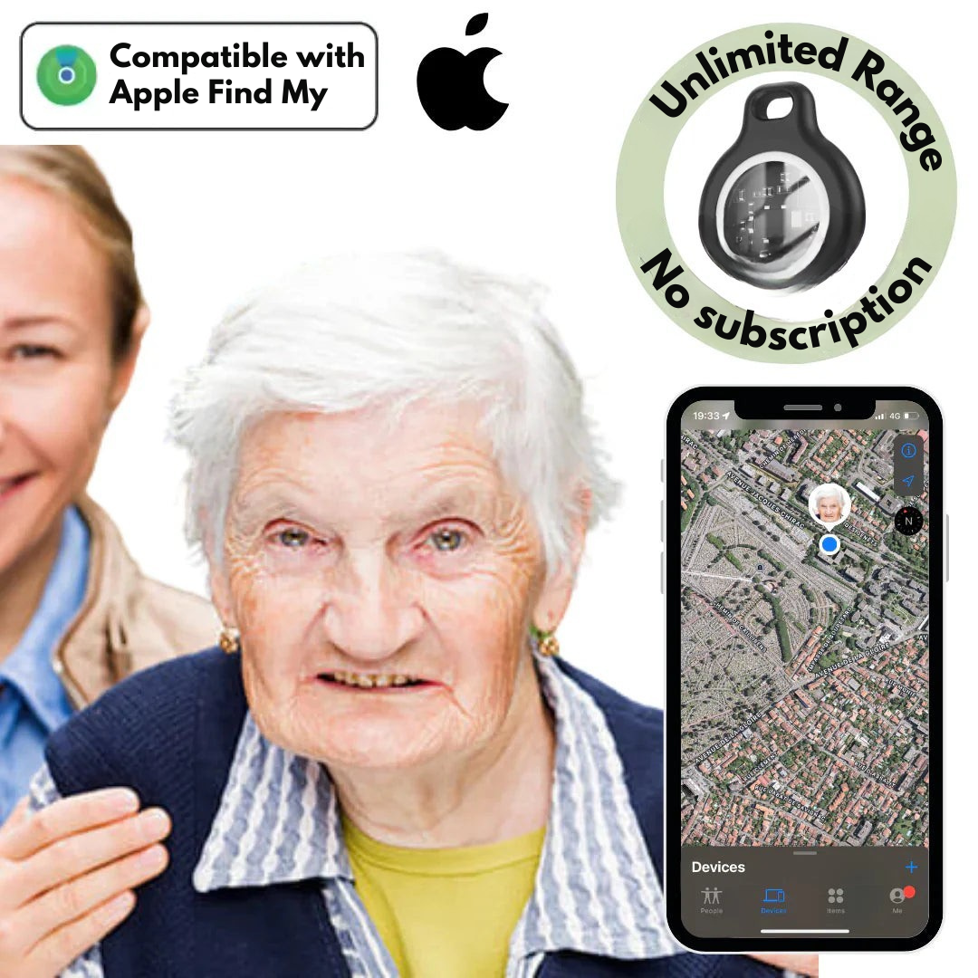 Realtids GPS-tracker til seniorer med vandtæt sporing og uden gebyrer