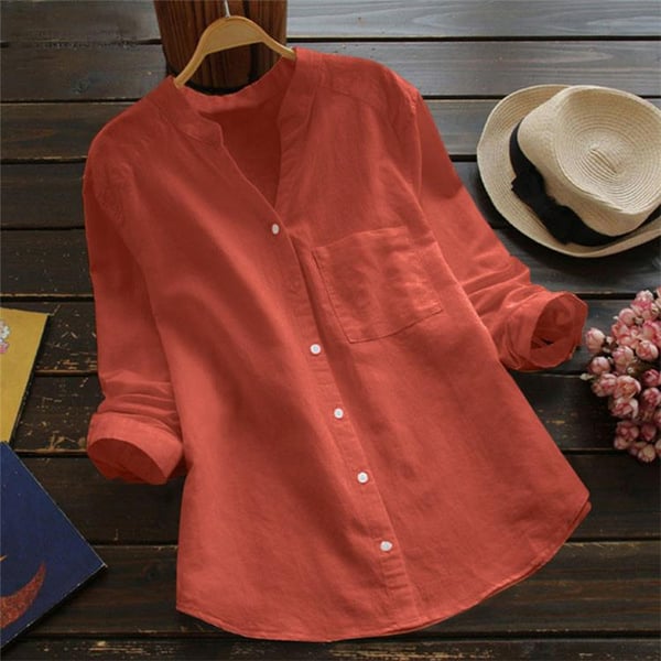 Relaxed fit bomuldstop