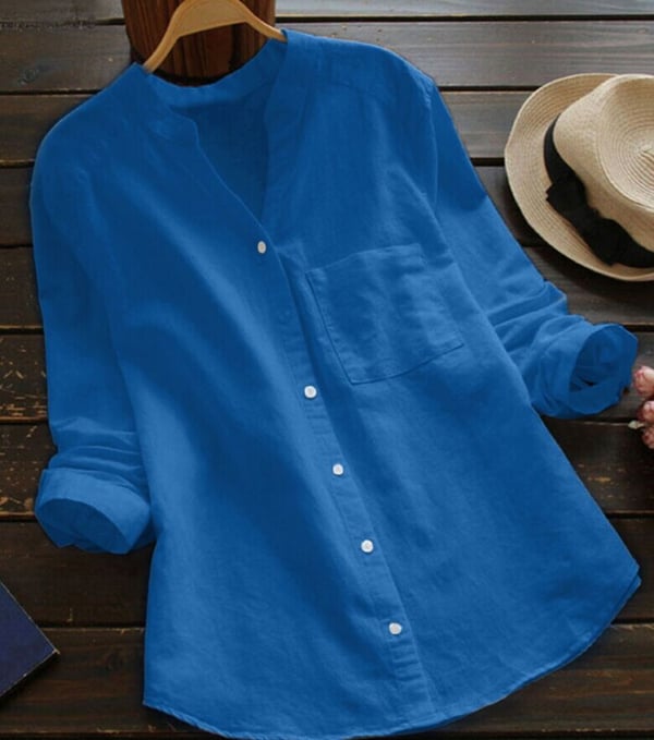 Relaxed fit bomuldstop
