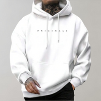 Relaxed fit hoodie til hverdagskomfort