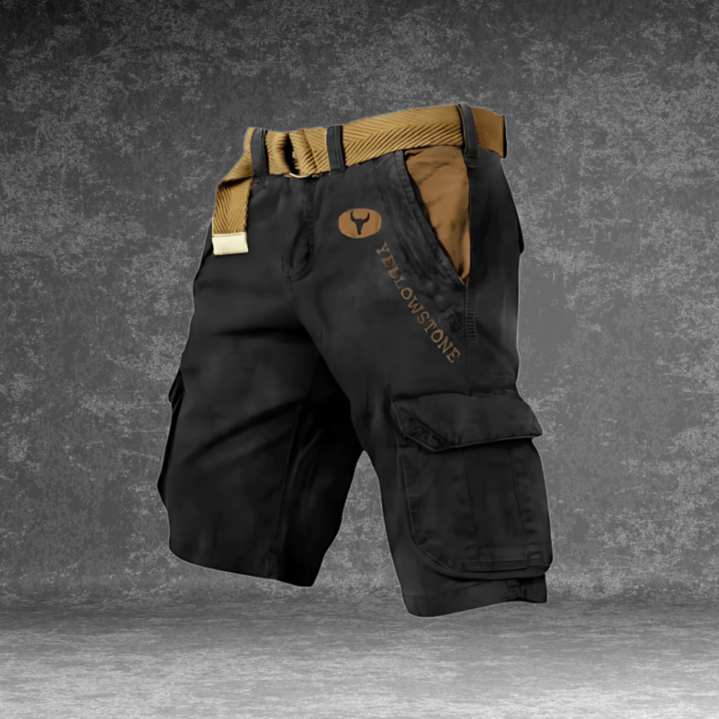 Robuste cargoshorts til mænd med masser af lommer