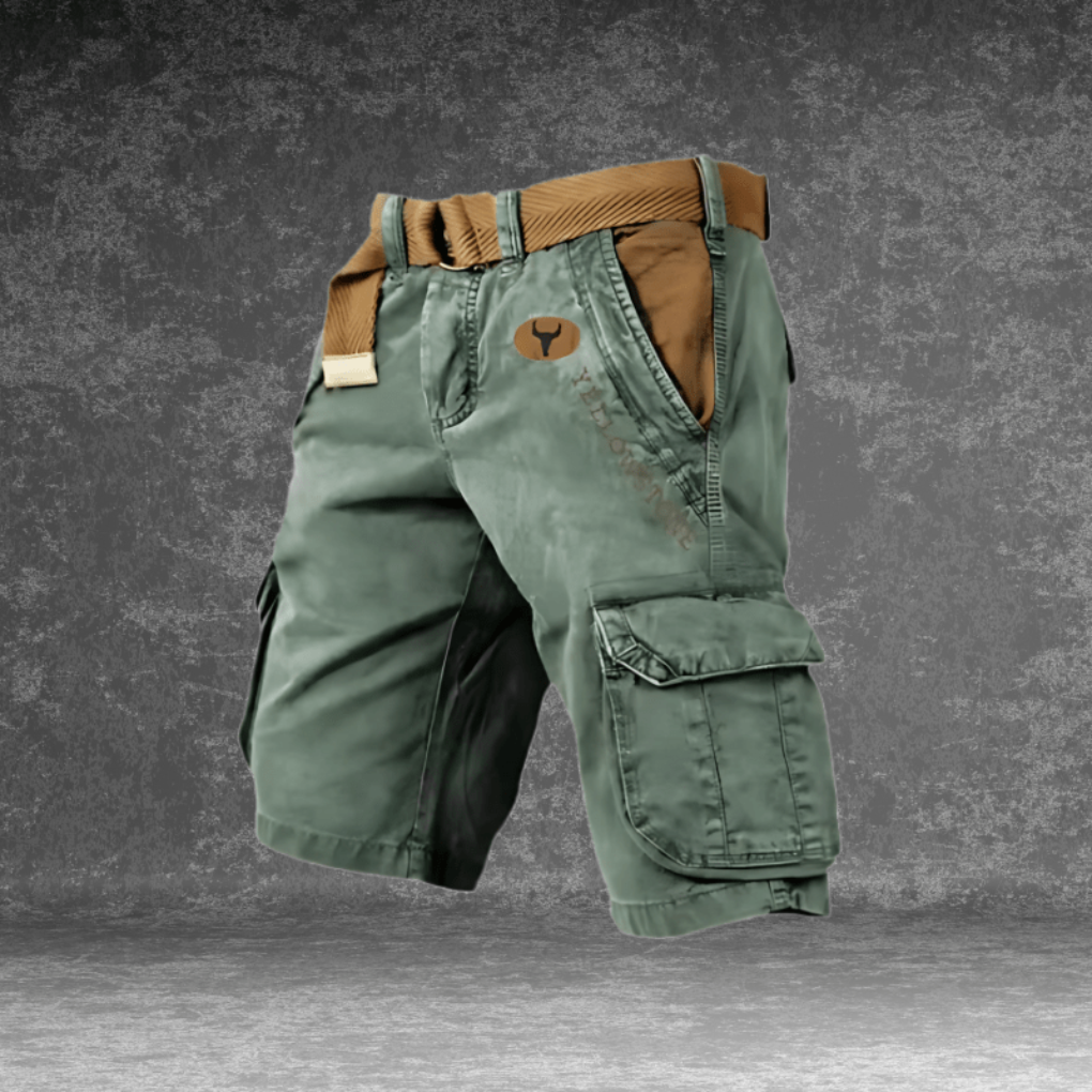Robuste cargoshorts til mænd med masser af lommer