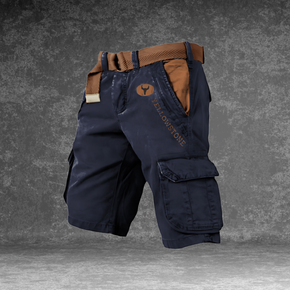 Robuste cargoshorts til mænd med masser af lommer
