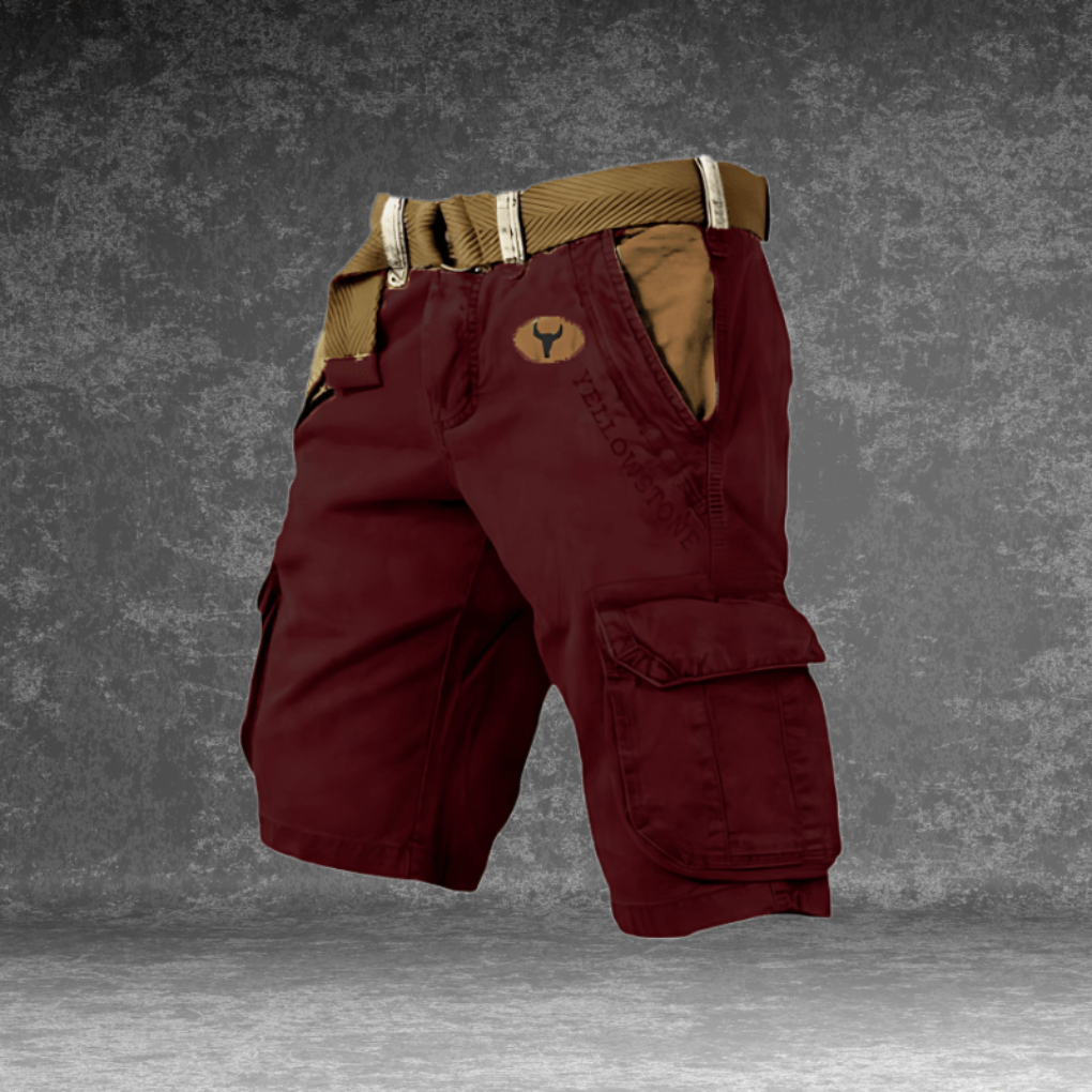 Robuste cargoshorts til mænd med masser af lommer