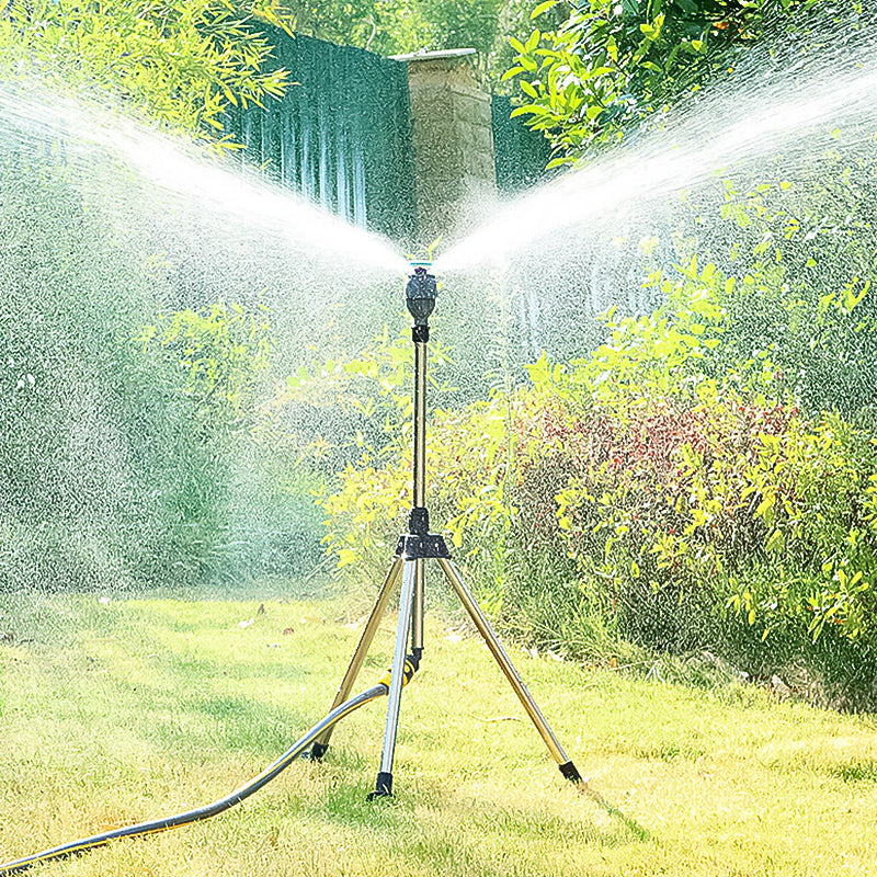 Roterende trebenet sprinkler