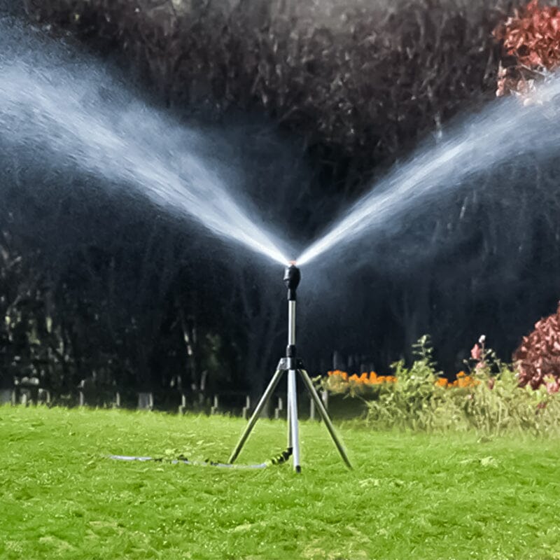 Roterende trebenet sprinkler