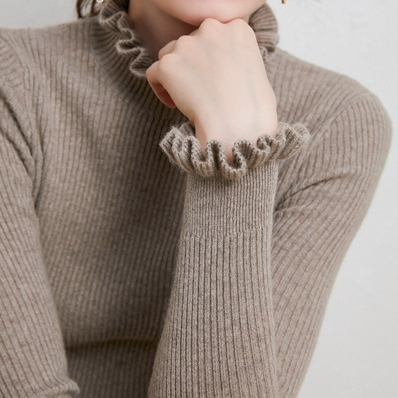 Rullekravepullover