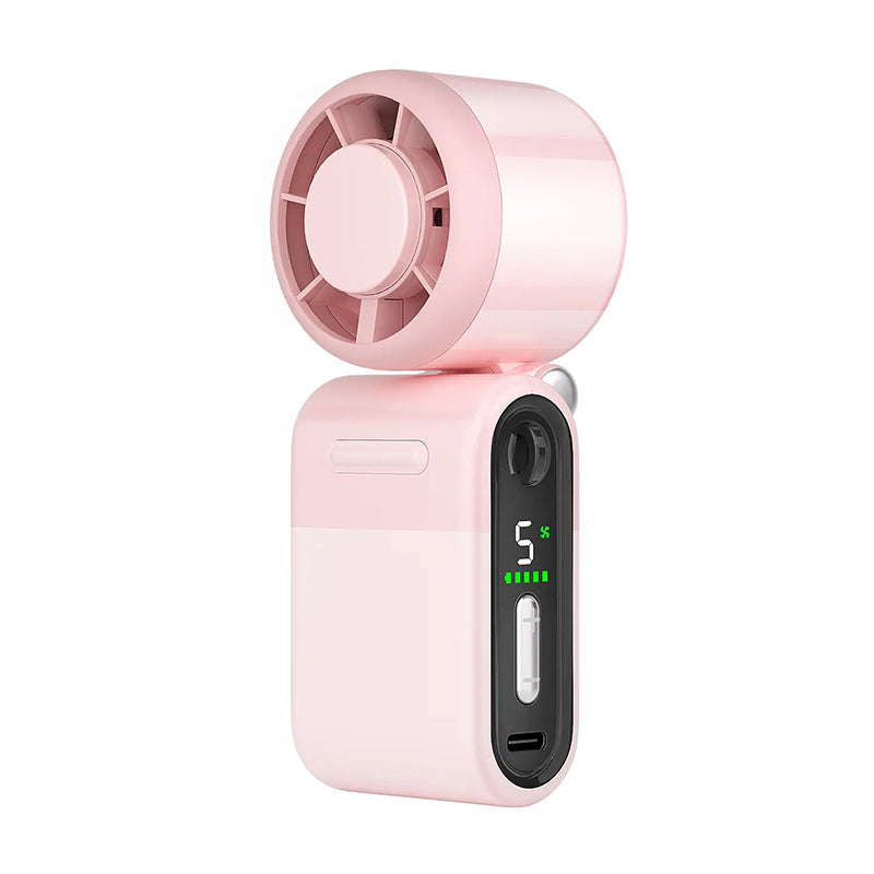 Sammenfoldelig håndholdt bærbar mini-turboventilator