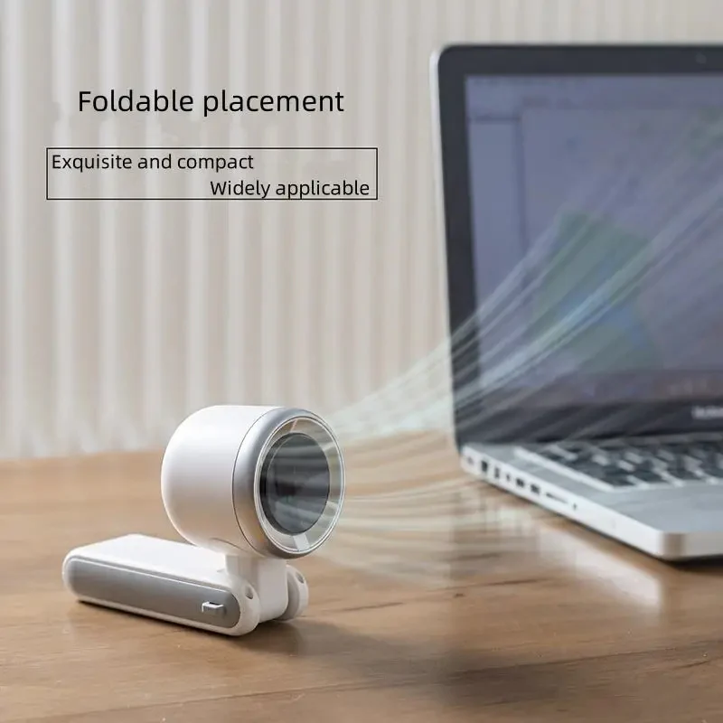 Sammenklappelig håndholdt turboventilator med digitalt display