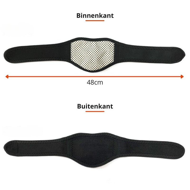 Selvopvarmende magnetisk nakkestøtte