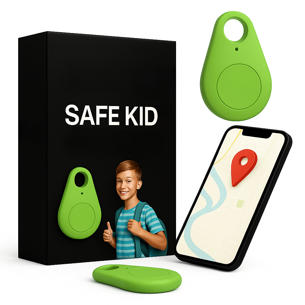 Sikker GPS-tracker til børn: Live-placering og SOS-alarm