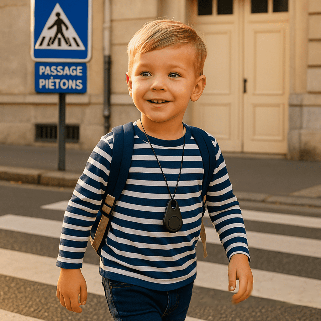 Sikker GPS-tracker til børn: Live-placering og SOS-alarm