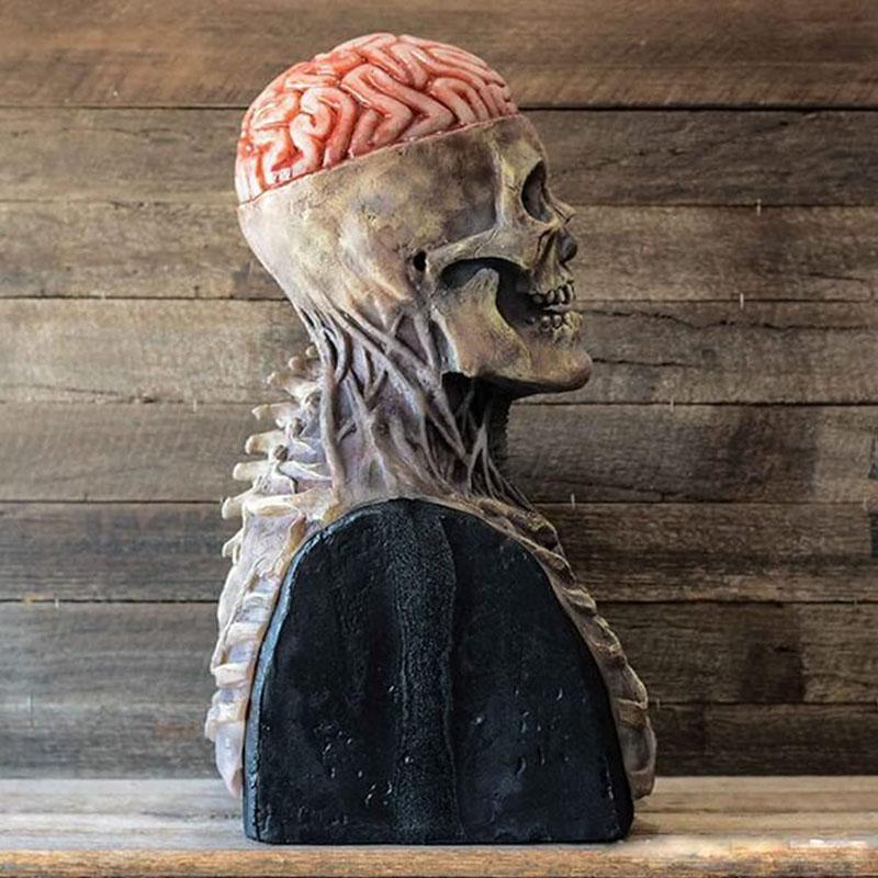 Skræmmende skelet bioman-maske - Realistisk halloweenkostume