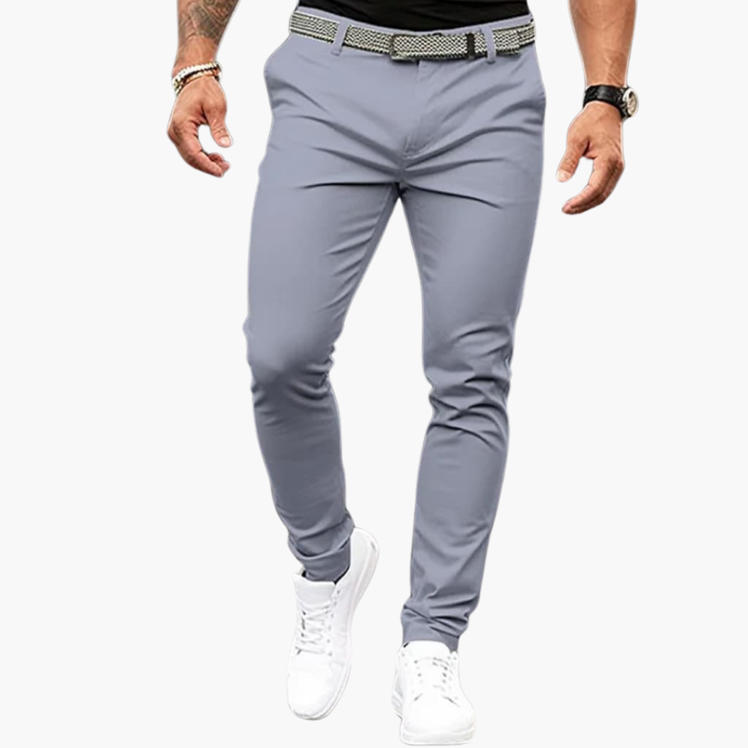 Slim fit chinobukser til herrer