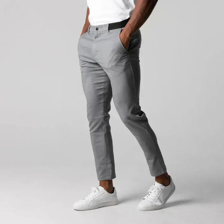 Slim fit chinos til mænd