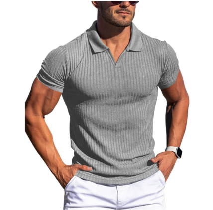 Slim-fit poloshirt til herrer