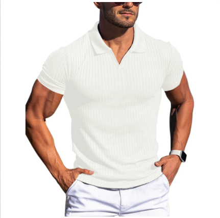 Slim-fit poloshirt til herrer
